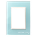 High Quality Glass Front Panel Aristocratic Style Switch Frame